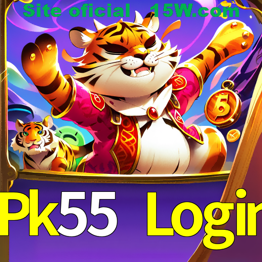 Imagem promocional da Pk55 Login mostrando a plataforma e suas vantagens